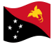 Bandeira animada Papua Nova Guiné