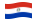 Paraguai-Bandeira ondulante