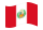 Peru-Bandeira ondulante