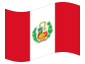 Bandeira animada Peru