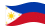Filipinas-Bandeira ondulante