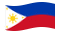 Filipinas-Bandeira ondulante