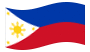 Filipinas-Bandeira ondulante