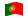 Portugal-Bandeira ondulante