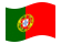 Portugal-Bandeira ondulante