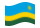Ruanda-Bandeira ondulante