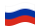 Rússia-Bandeira ondulante