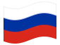 Bandeira animada Rússia