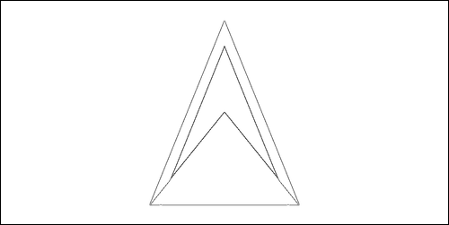 Contorno da bandeira de Santa Lúcia para colorir