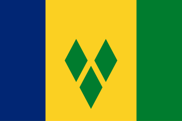 Bandeira São Vicente e Granadinas, Bandeira São Vicente e Granadinas