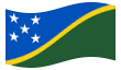 Bandeira animada Ilhas Salomão