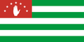 Gráficos de bandeira Abkhazia