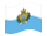 São Marinho-Bandeira ondulante