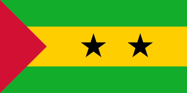 Bandeira São Tomé e Príncipe, Bandeira São Tomé e Príncipe
