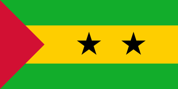 Bandeira São Tomé e Príncipe