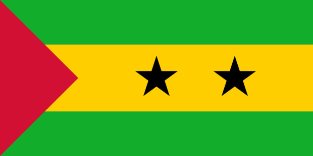 Bandeira São Tomé e Príncipe