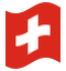Bandeira animada Suíça