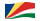 Seychelles-Bandeira ondulante