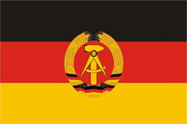 Bandeira República Democrática Alemã