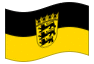 Bandeira animada Baden-Württemberg