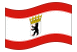 Berlim-Bandeira ondulante