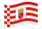 Bremen-Bandeira ondulante