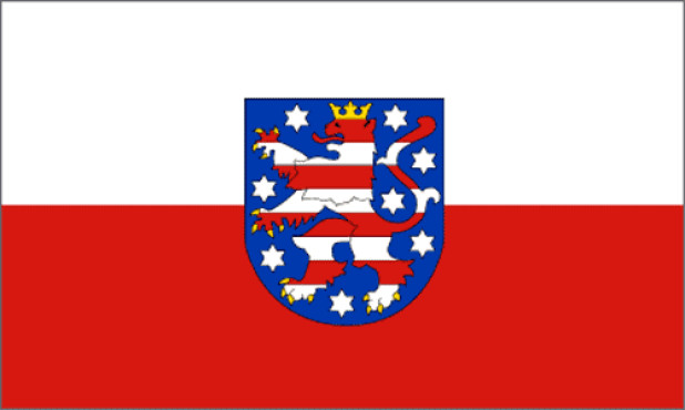 Bandeira Turíngia, Bandeira Turíngia