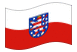 Turíngia-Bandeira ondulante