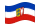 Schleswig-Holstein-Bandeira ondulante
