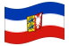 Schleswig-Holstein-Bandeira ondulante