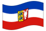 Bandeira animada Schleswig-Holstein