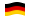 Alemanha-Bandeira ondulante