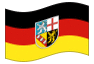 Bandeira animada Saarland