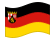 Renânia-Palatinado-Bandeira ondulante