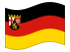 Renânia-Palatinado-Bandeira ondulante