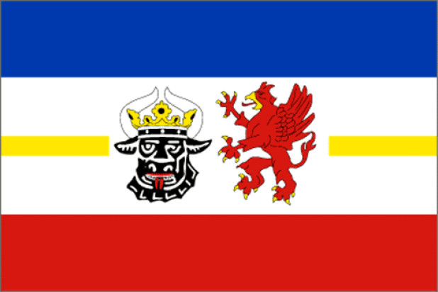 Bandeira Meclemburgo-Pomerânia Ocidental