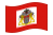 Hamburgo-Bandeira ondulante