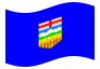 Bandeira animada Alberta