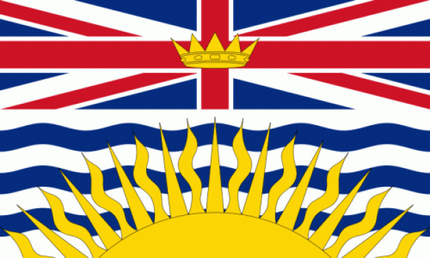 Bandeira Colúmbia Britânica, Bandeira Colúmbia Britânica