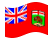 Manitoba-Bandeira ondulante