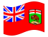 Manitoba-Bandeira ondulante