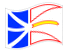 Terra Nova e Labrador-Bandeira ondulante