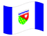 Territórios do Noroeste-Bandeira ondulante