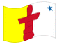 Bandeira animada Nunavut