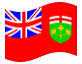 Bandeira animada Ontário