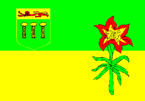 Bandeira Saskatchewan