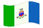 Território do Yukon-Bandeira ondulante