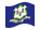 Connecticut-Bandeira ondulante