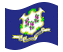 Connecticut-Bandeira ondulante