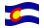 Colorado-Bandeira ondulante